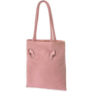 Růžová kožená kabelka Woox Tegula