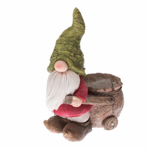 Keramický květináč Dakls Gnome, výška 43,5 cm