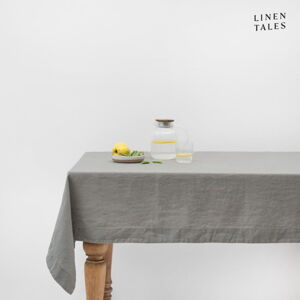 Lněný ubrus 140x200 cm Khaki – Linen Tales