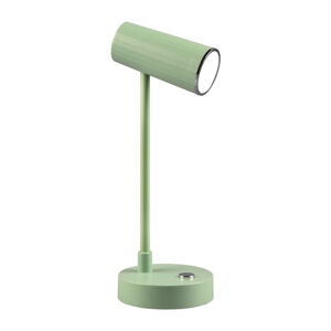 Světle zelená LED stmívatelná stolní lampa (výška 28 cm) Lenny – Trio
