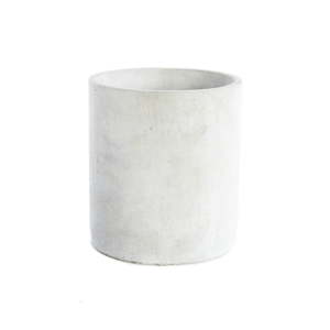 Bílý keramický květináč či nádoba na láhve Simla Ceri, výška 20 cm