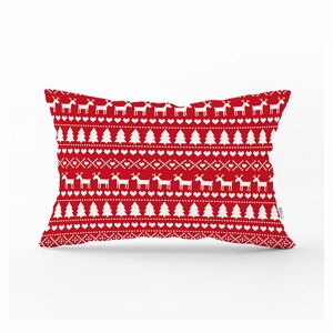 Vánoční povlak na polštář Minimalist Cushion Covers Holiday Ornaments, 35 x 55 cm