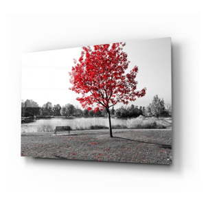 Skleněný obraz Insigne Red Tree