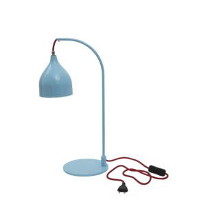 Světle modrá stolní lampa Mauro Ferretti Hang