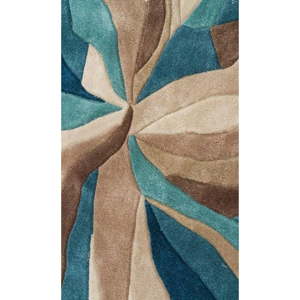 Tyrkysový koberec Flair Rugs Splinter, 160 x 220 cm