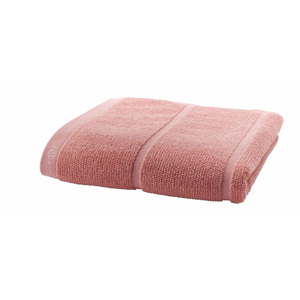 Růžový bavlněný ručník Aquanova Adagio, 70 x 130 cm