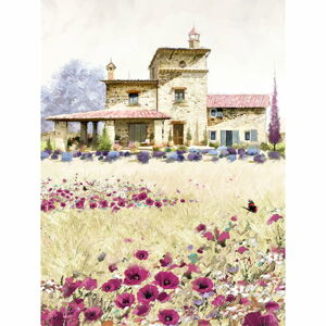 Obraz na plátně Styler Tuscany House, 50 x 70 cm