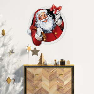 Vánoční samolepka Ambiance Santa Claus Design