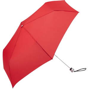 Červený skládací větruodolný deštník Ambiance Tiny, ⌀ 88 cm