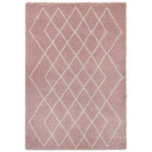 Růžovo-krémový koberec Mint Rugs Allure, 200 x 290 cm